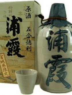 우라카스미 겐슈톳쿠리 혼조죠슈 (오쪼코 포함) (720미리) 浦霞 原酒徳利 本醸造酒 原酒